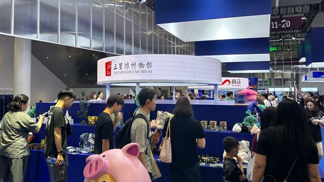 堆文创亮相深圳文博会！火爆！罗江非遗、三星(图9)